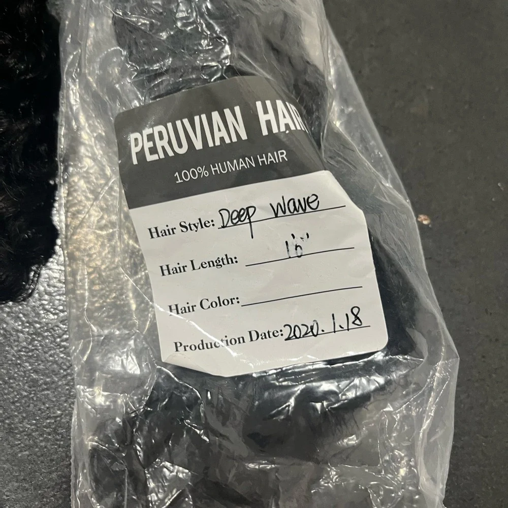 Peruvian Hair Bundles - Black